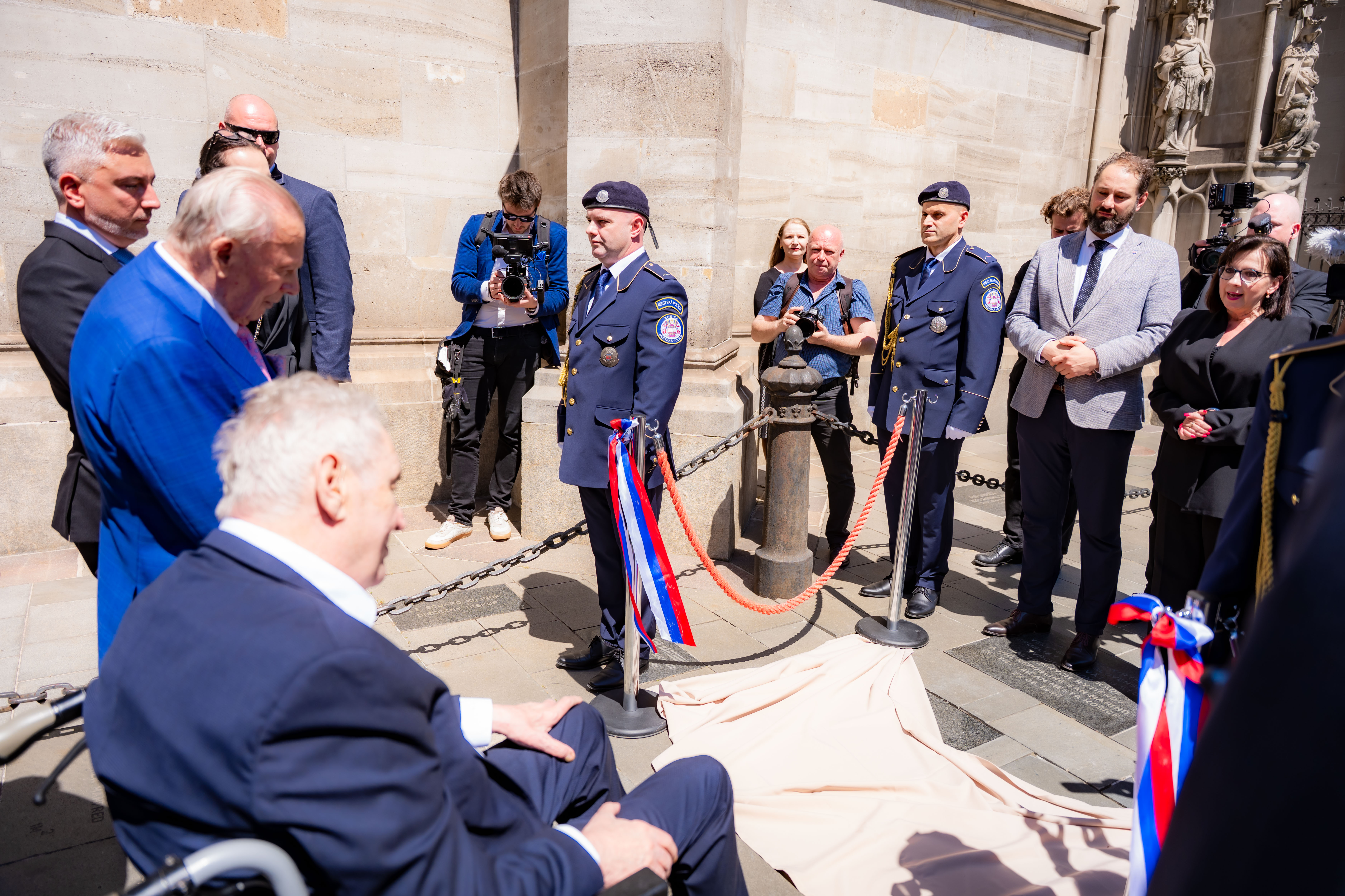 Prezident ZEMAN V Kosiciach so Schusterom -1-27